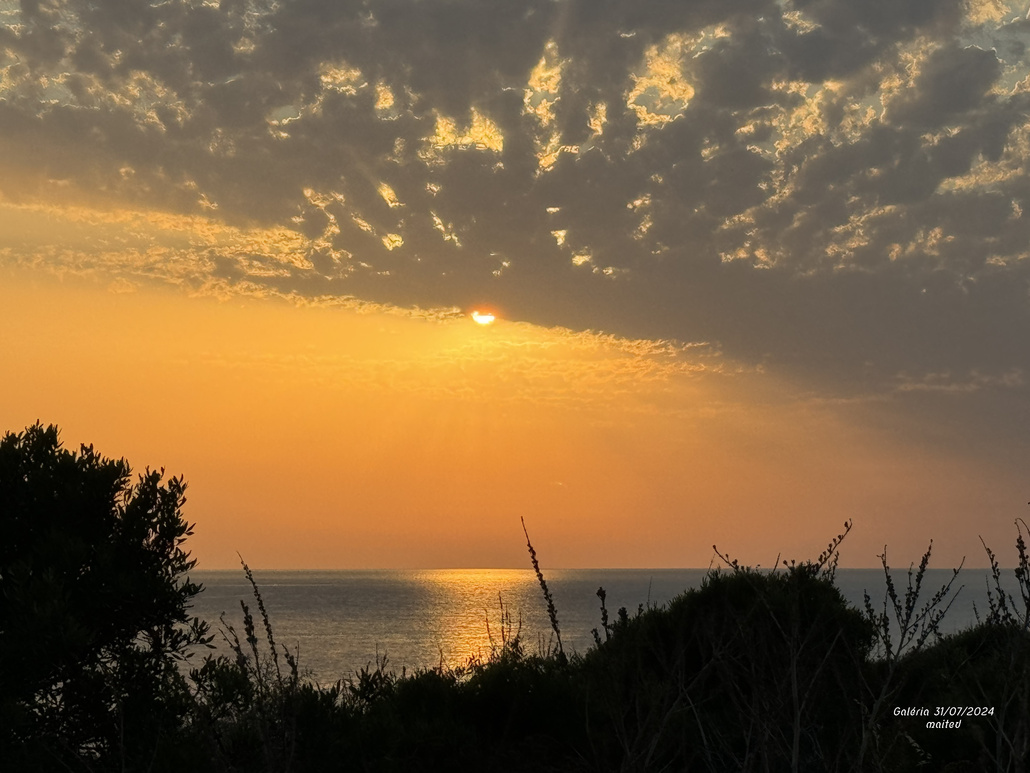 Coucher de soleil - Galéria/Corse 5