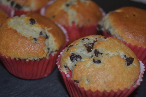 Muffins aux Pépites de Chocolat