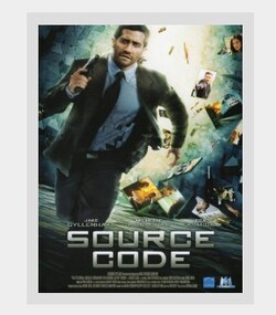 L'affiche du film « Source code » 