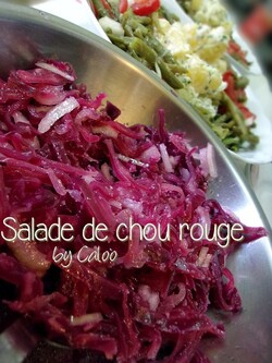 Salade de chou rouge