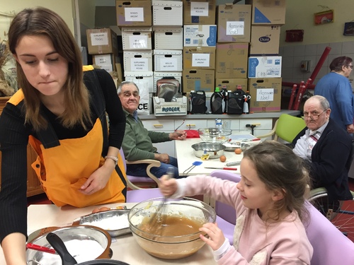 Rencontre gourmande intergénérationnelle