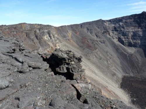 Le volcan de la Fournaise (Réunion) -