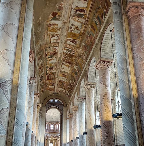 l'abbaye de Saint-Savin-sur-Gartempe