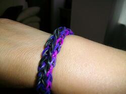 MES BRACELETS rainbow loom , ma passion de l'été !