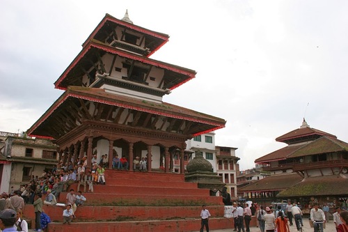 Durbar square à Kathmandu