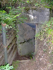 col de engin et sentier bunkers 102