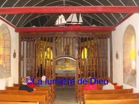 Île Callot : La chapelle Notre-Dame de Callot