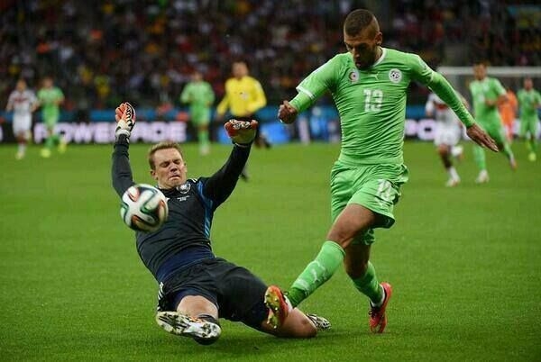 Lundi 30.6.2014 à Porto Alegre Allemagne-EN 2-1 après prolongations