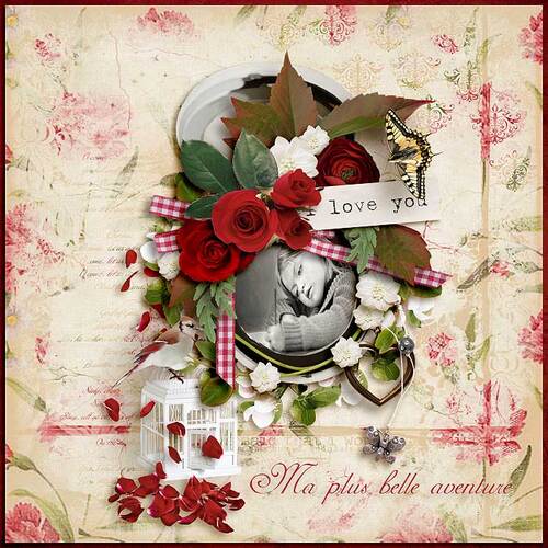 PS I Love You by dentelle scrap