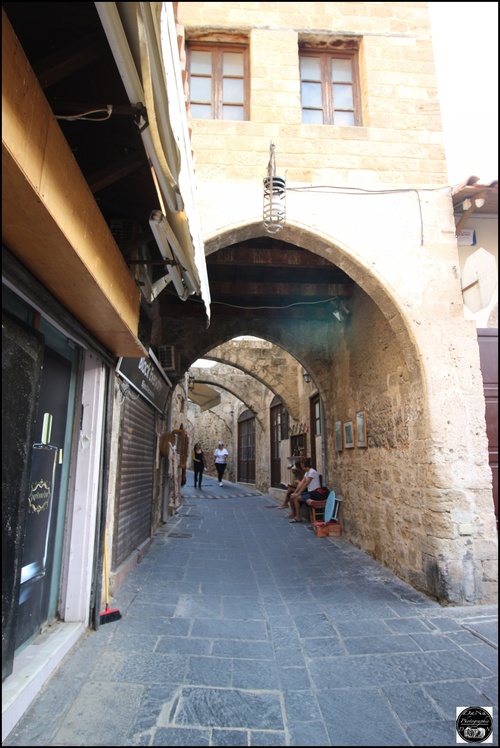 La vieille ville de Rhodes, l'île de Rhodes