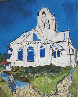 Van Gogh - L'église d'Auvers-sur-Oise