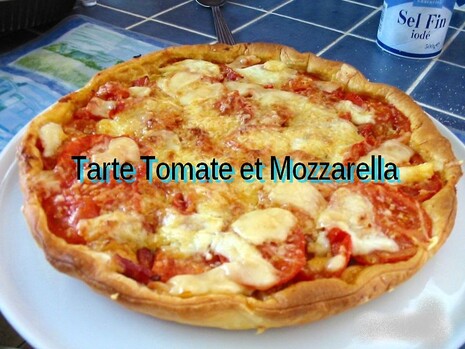 Tarte Tomate et Mozzarella