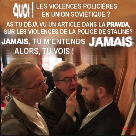 mélenchon violences