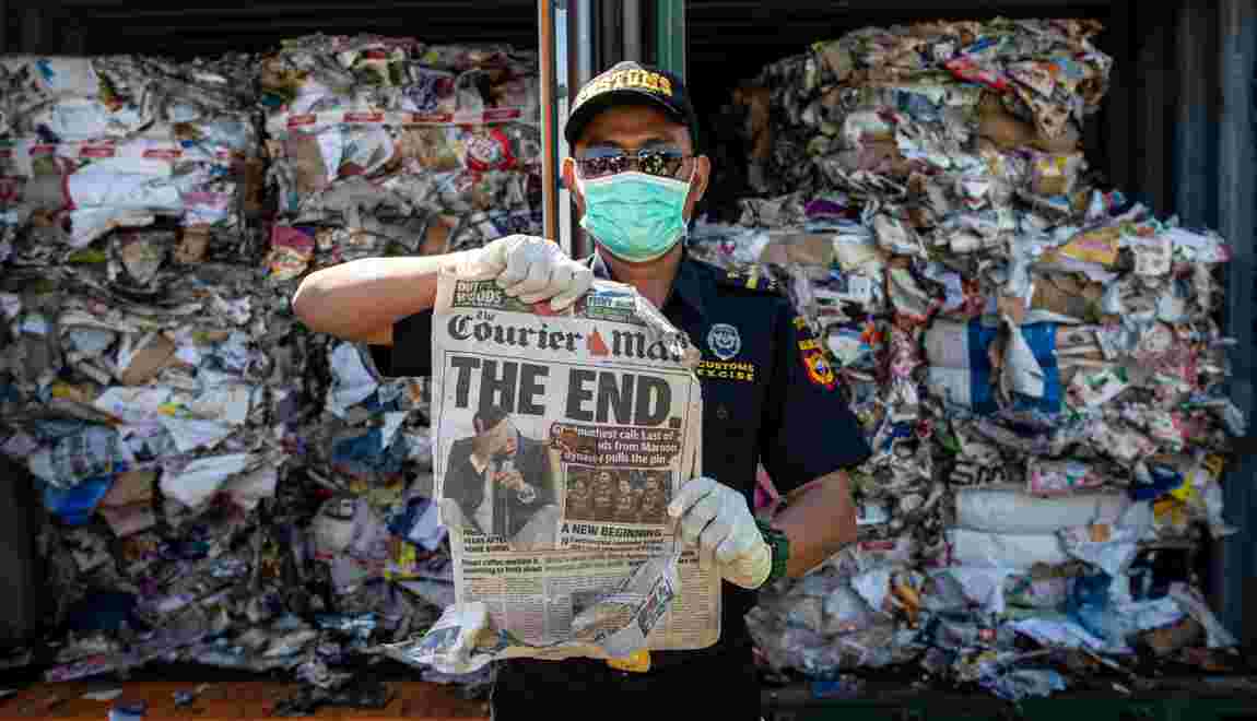 Conteneurs de déchets: l'Indonésie intensifie les retours à l'envoyeur