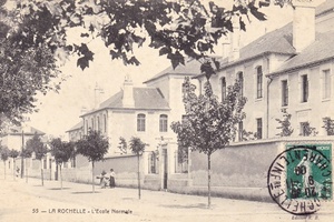 LA ROCHELLE - L'ECOLE NORMALE - BERGEVIN 55 - 1909