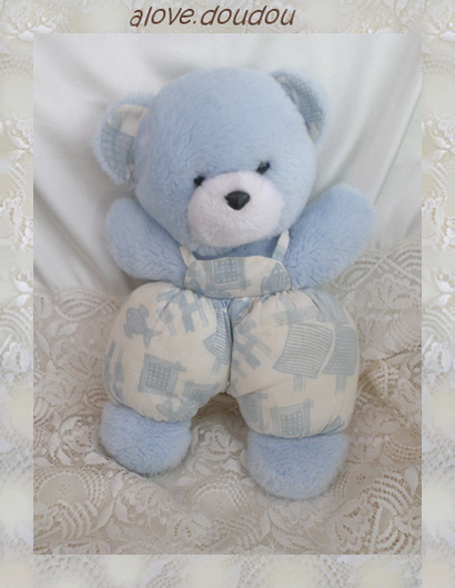 nounours bleu