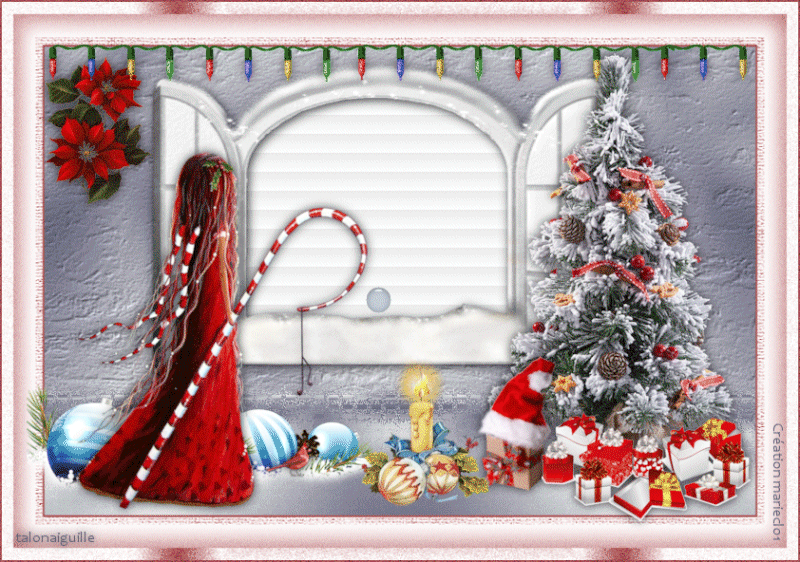 *** Noël à la fenêtre ***