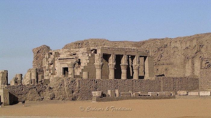 Le temple d' Edfou, temple d'Horus
