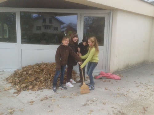 Les cantonniers de l'Ecole du Château