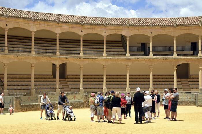 Espagne - Andalousie - Ronda - Plaza de toros