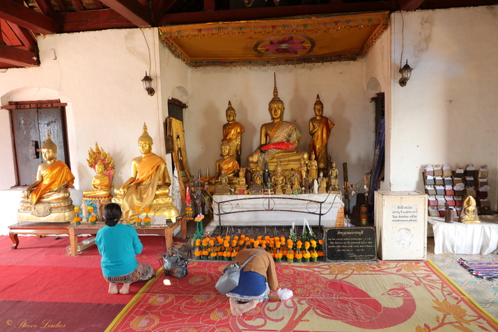 Le Wat That Chomsi sur le Mont Phousi, Luang Prabang