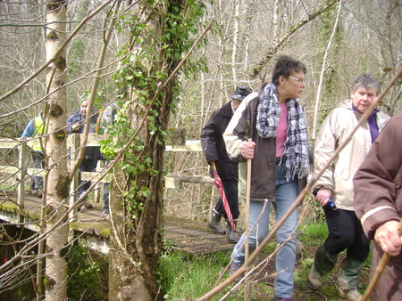 RANDONNEE A SAINT MARTIN DE JUSSAC . HAUTE VIENNE .