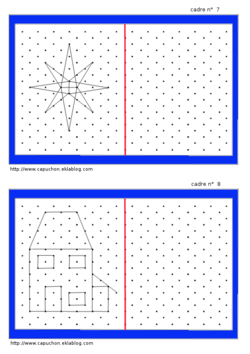 Géométrie : Reproduction de figures sur papier à points