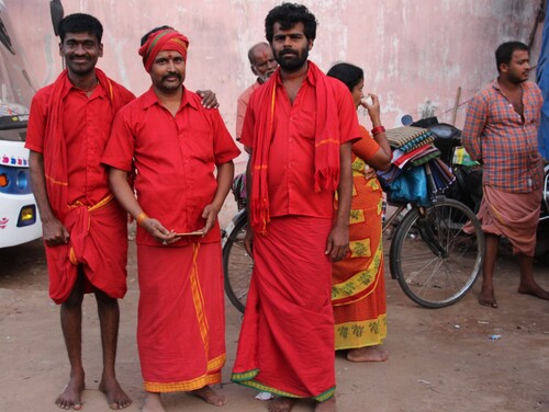 Dans les rues de Kanchipuram