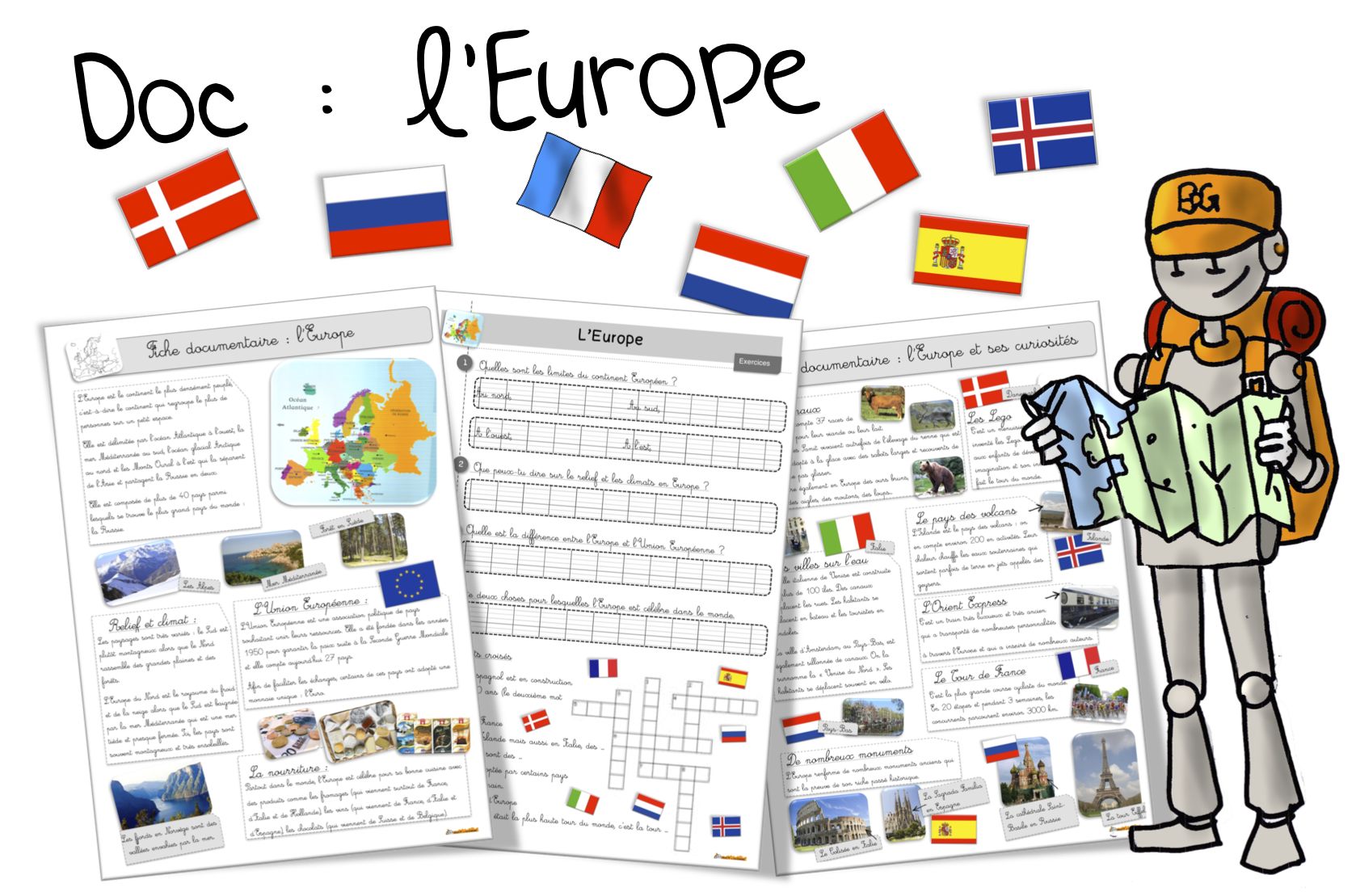 Coloriage Carte De L Europe