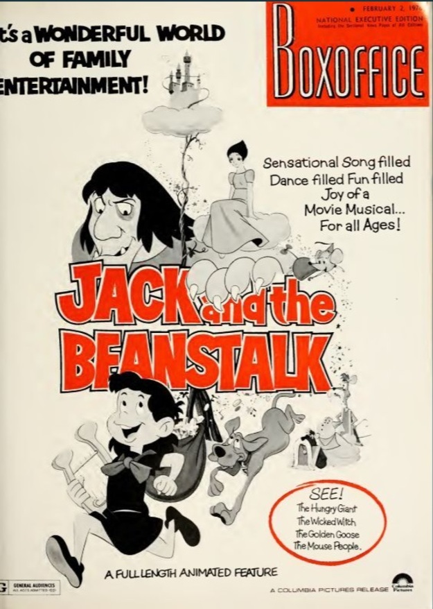 JACK AND THE BEANSTALK BOX OFFICE USA 1976 
