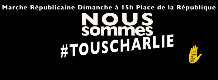 Marche Républicaine #NousSommesTousCharlie