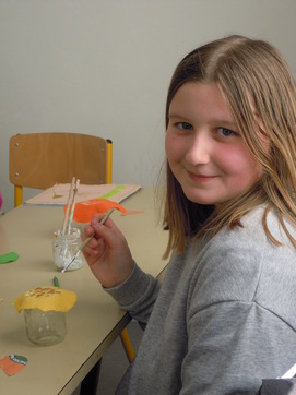  Préparation de pots de Pâques.