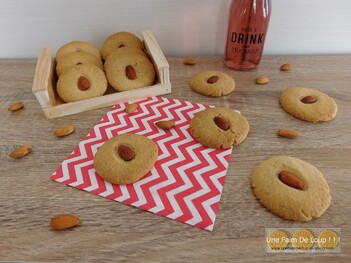 Sablés fondants aux amandes 