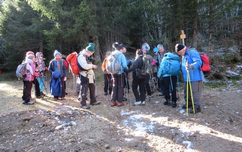 Séjour Super-Besse du 13 au 20 janvier 2019, RICHARD le 15.01 Lac Pavin