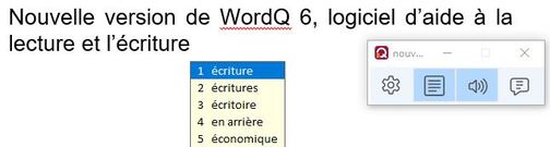 WordQ passe en version 6 