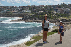 Sydney : Bondi, ses surfers, ses musclés....et nos amis !