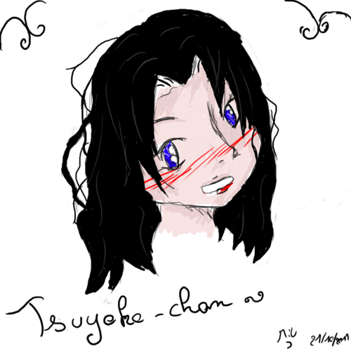 Tsuyoko-chan.