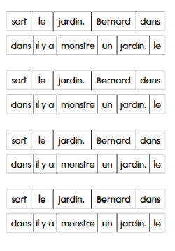 BERNARD ET LE MONSTRE