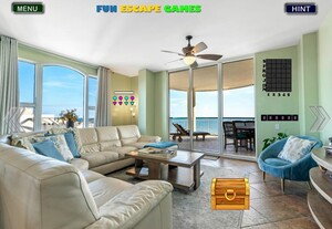 Jouer à Beach living room escape