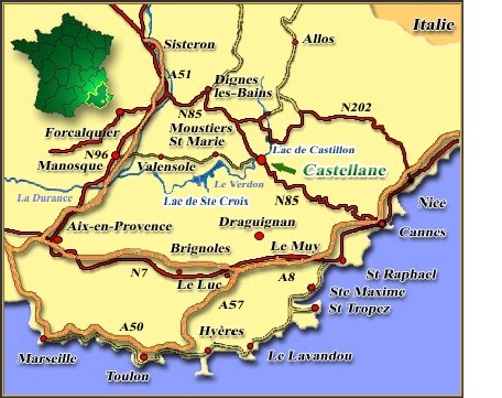 823 - À côté des Gorges du Verdon : Castellane…