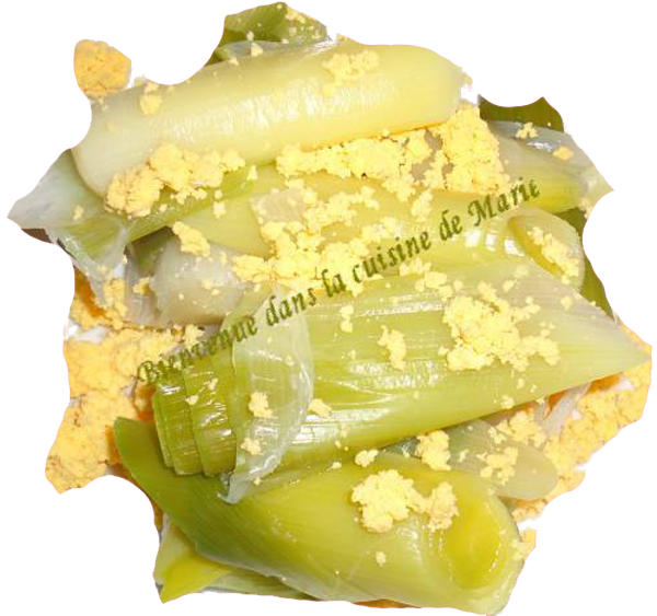 Poireaux Vinaigrette Mimosa Les Recettes De Marie