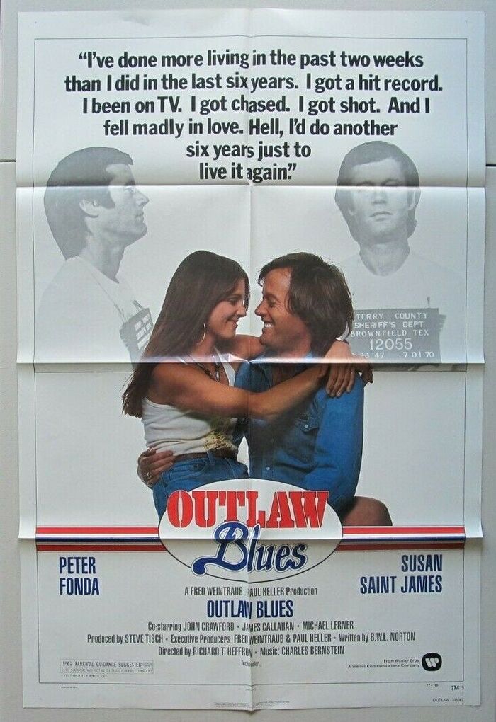 OUTLAW BLUES BOX OFFICE USA 1977