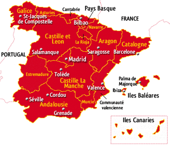 Traversée de l'Espagne