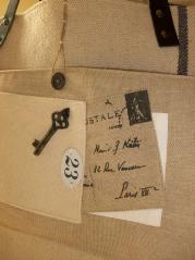 En toile de coton rustique