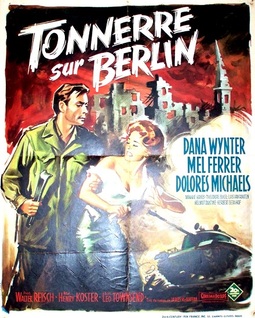 TONNERRE SUR BERLIN BOX OFFICE FRANCE 1958 