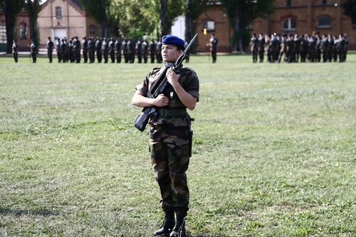 * CFIM de Transmissions 18 Régiment de Transmissions de Dieuze met Alexis Le Gall à l'honneur