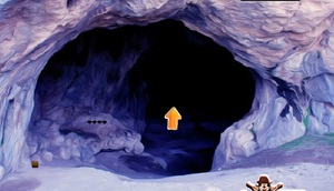 Jouer à Abandoned blue cave escape