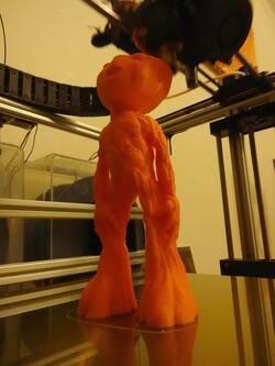 impression 3D,3d printing,leca philippe,philippe leca,corexy,homemade 3d printer,groot,baby groot