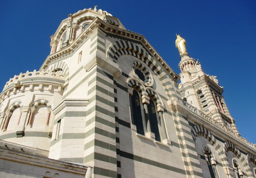 La basilique Notre-Dame-de-la-Garde à Marseille