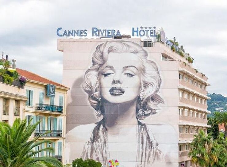 Murs peints à Cannes en voici quelques uns !